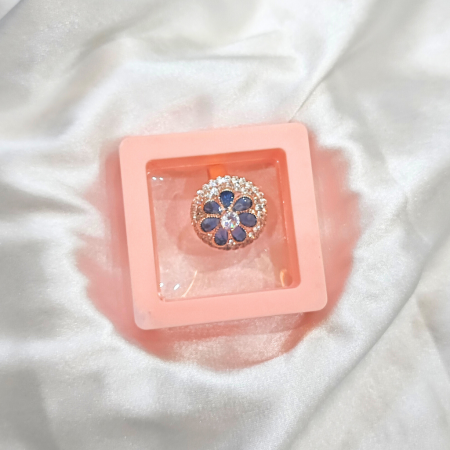 CUBIC ZIRCONIA RING- GREEN