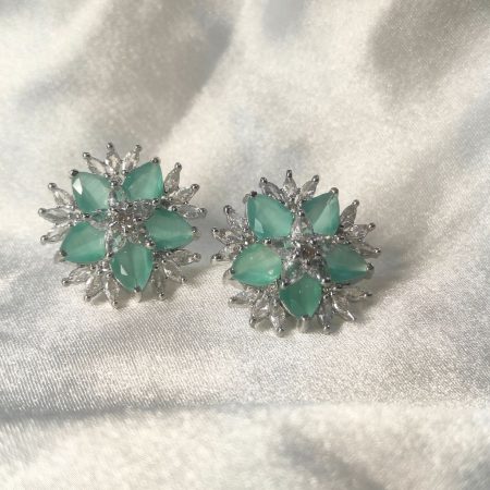 CHANGLABLE AD BOTTLE GREEN EARRING