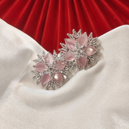 CHANGLABLE AD LIGHT PINK EARRING