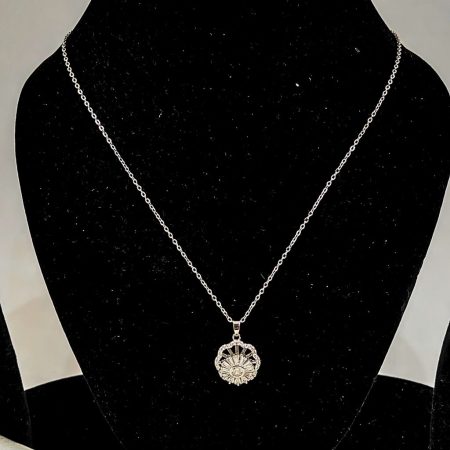 SILVER DOBLE LAYER ROUND STANLESS STEEL