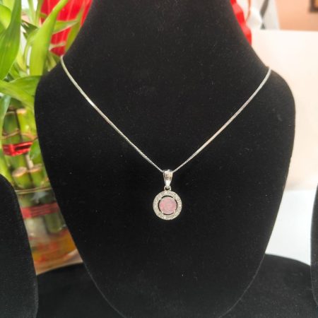 ROUND SHAPE SILVER PENDANT