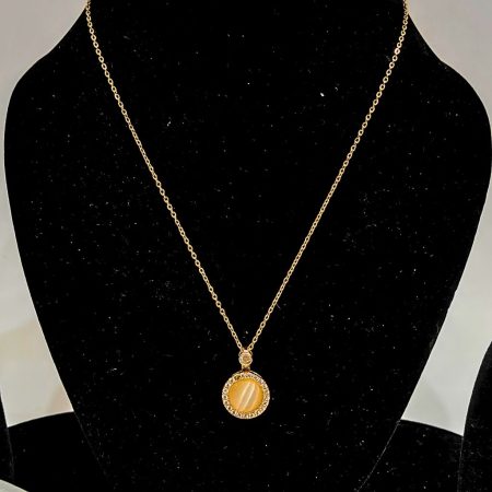 GOLDEN ROUND MEDIUM STAINLESS STEEL