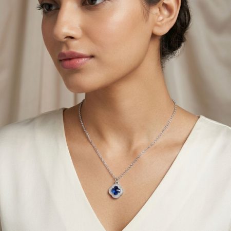 GOLD BLUE STAR SHAPE